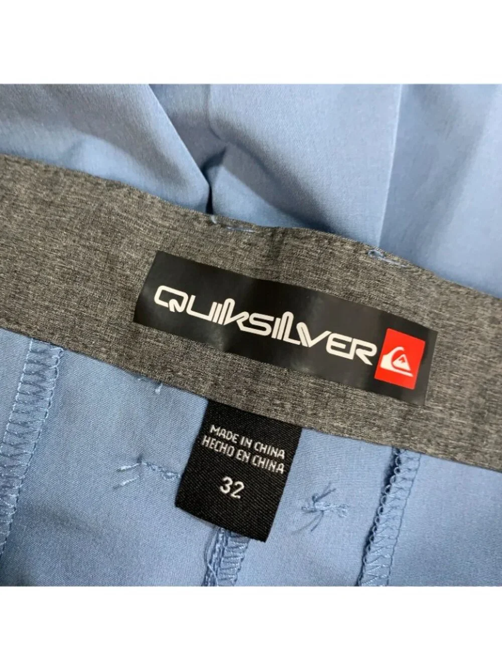 Quiksilver Men's 32 Blue Hybrid  Shorts Polyester Blend